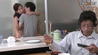 Stepmom Seduces Stepson With Quiet Whispers (ENG SUB)